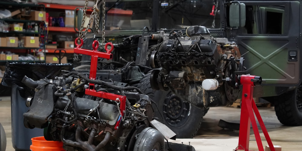 humvee engine swap