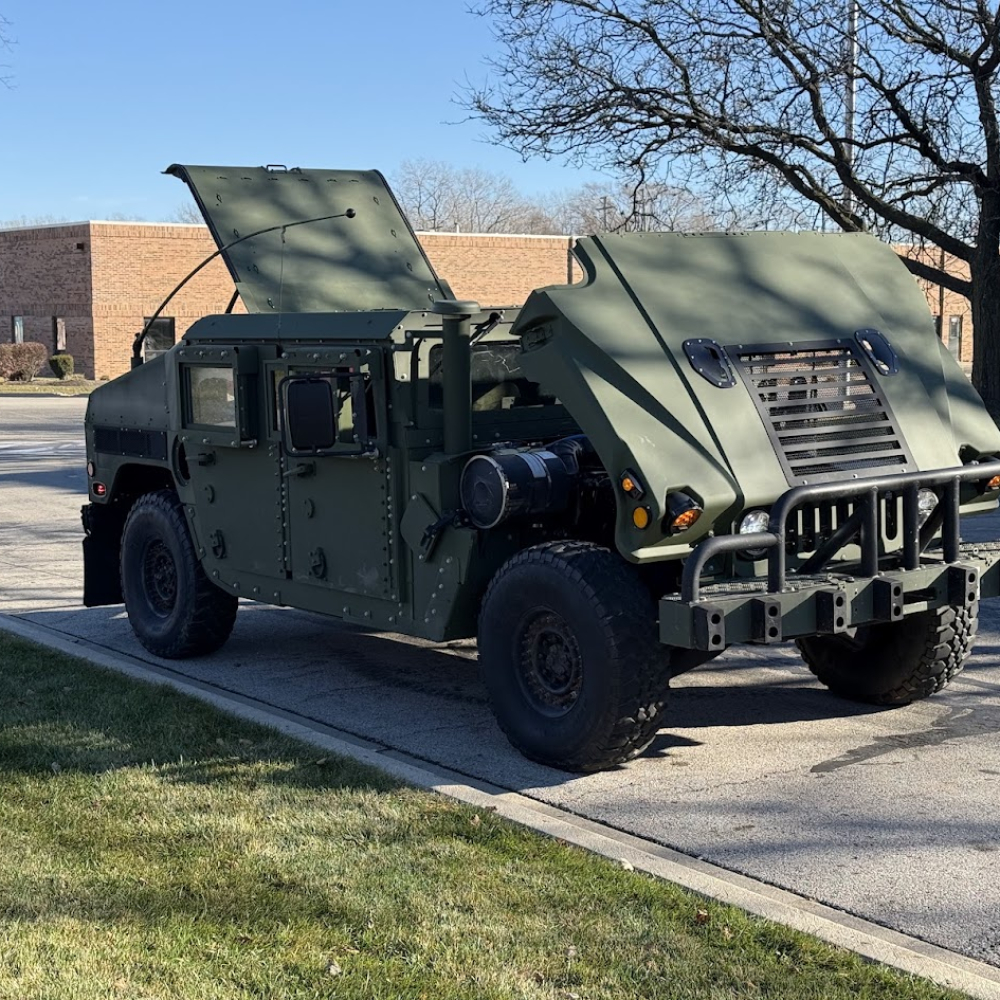 standard threat armored m1151 humvee